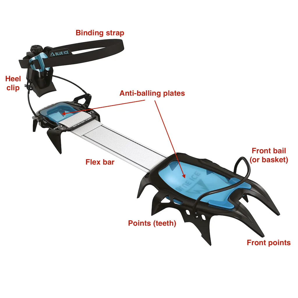 Crampon anatomy
