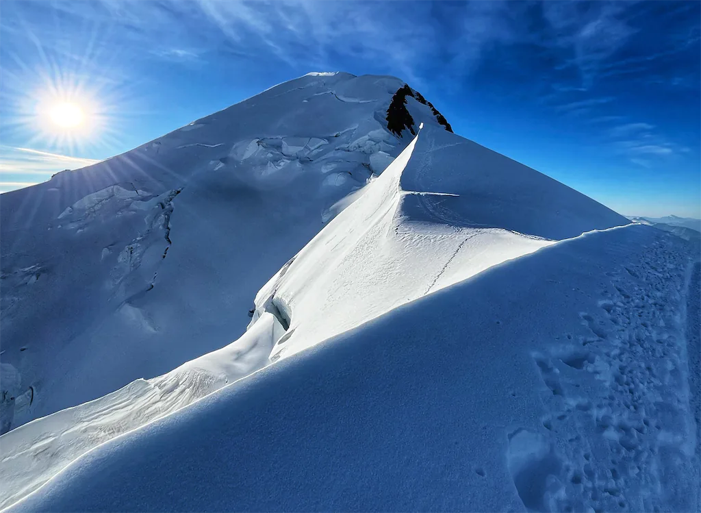 Climbing Mont Blanc