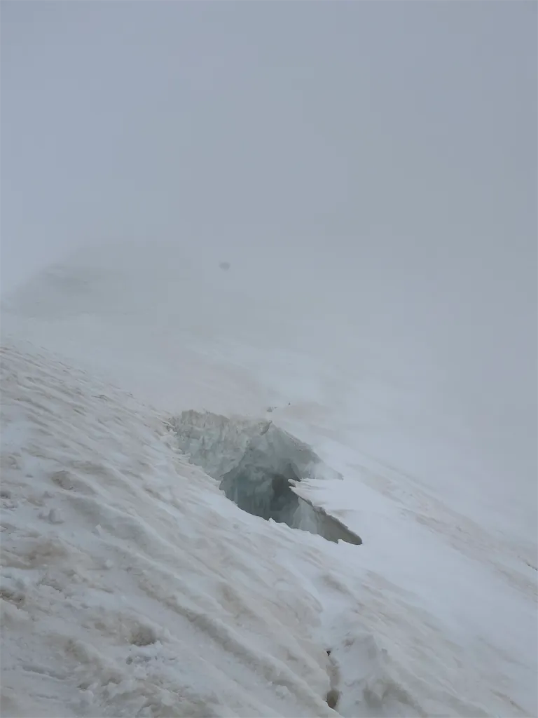 Navigating in a whiteout